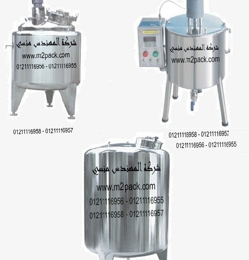 خلاط السوائل والسوائل اللزجة سنجل جاكت و دبل جاكت – موديل ام تو باك 410 ماركة المهندس منسي